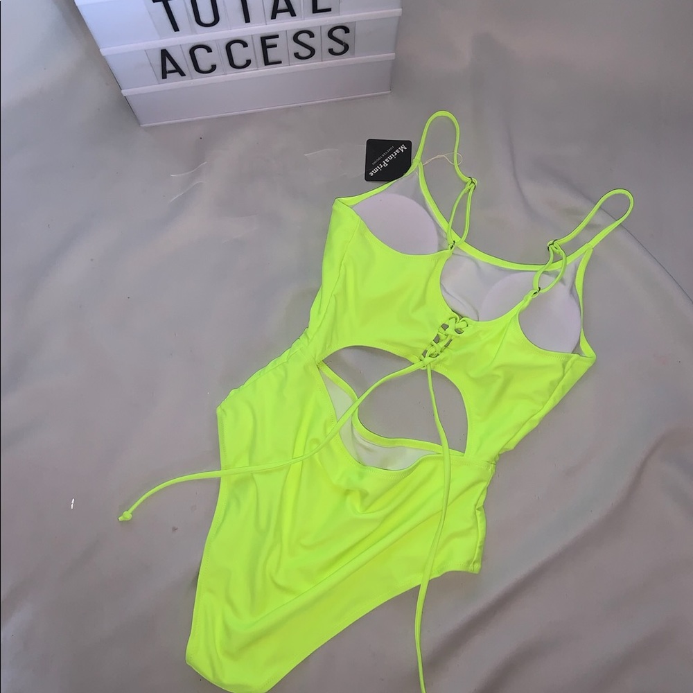 Lime & Red OnePiece - Picture 3 of 6